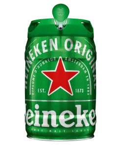Cerveja Lager Premium Heineken Barril 5L GELADO